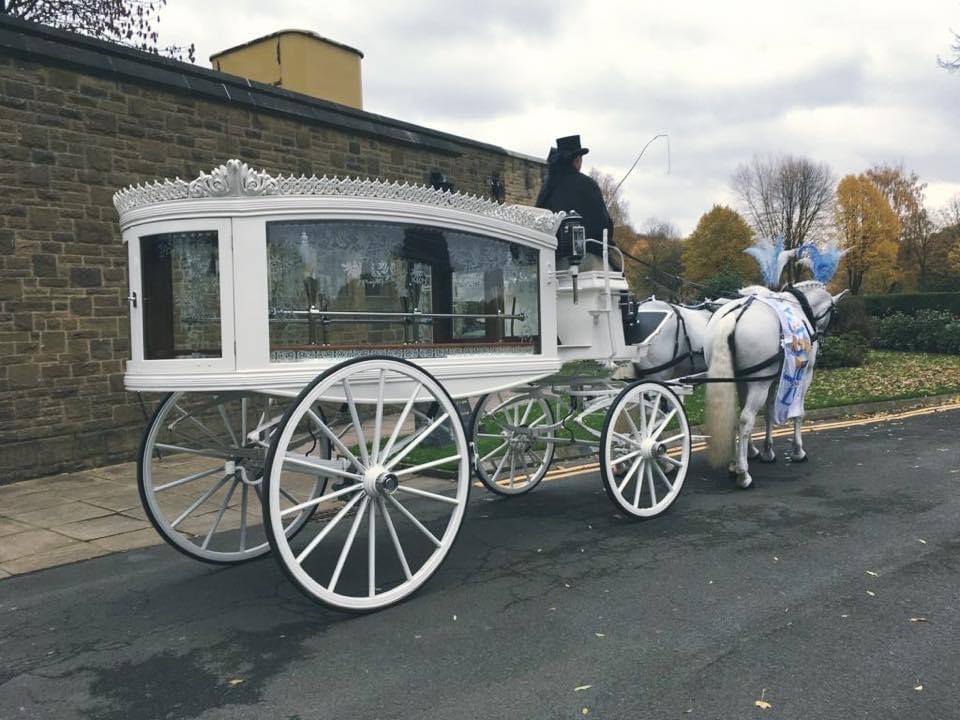 Funeral Horse Drawn Carriages in Chorley, Lancashire, Cheshire, Merseyside